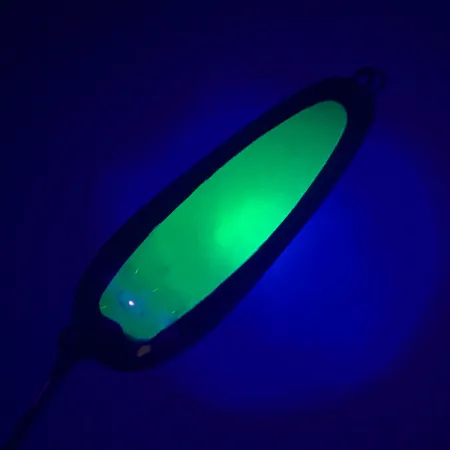 Luhr Jensen Flutter Spoon UV Cuillère, Vert néon, 7,5g, UV, #4746