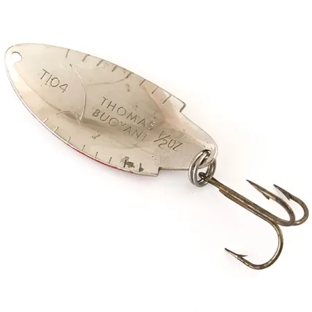 Thomas Buoyant Cuillère, Nickel/Rouge/Jaune/Noir, 14g, #4769