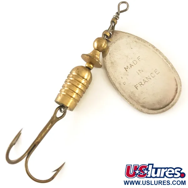 Mepps Aglia 3 Cuiller tournante, Argent, 7g, Marquage 1950s, #4777