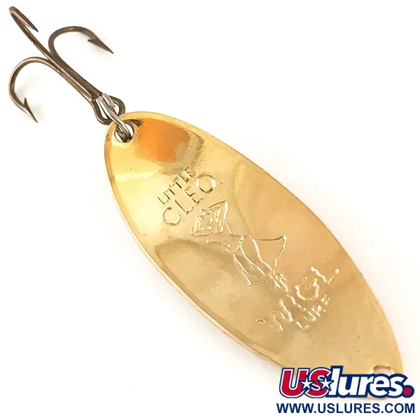 Little Cleo (Hula Girl) Cuillère, Or / Orange, 14g, Hula Girl, #4782