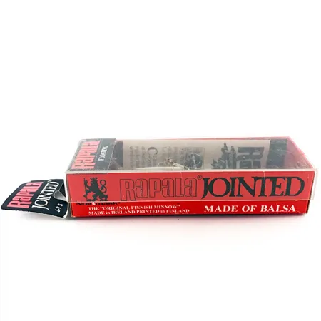 Rapala Jointed J-7 Articulé, Argent, 4g, Balsa, #4792