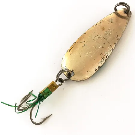 Cuillère Lindy Finsel, Or / Vert, 10g, Plaquée or, #4798