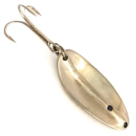 Cuillère TODDCO Main liner, Nickel / Bleu, 11g, Style Vintage, #4801