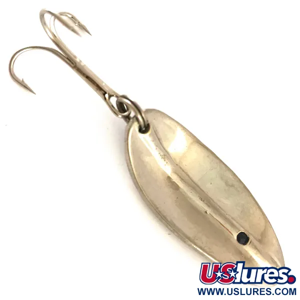 Cuillère TODDCO Main liner, Nickel / Bleu, 11g, Style Vintage, #4801