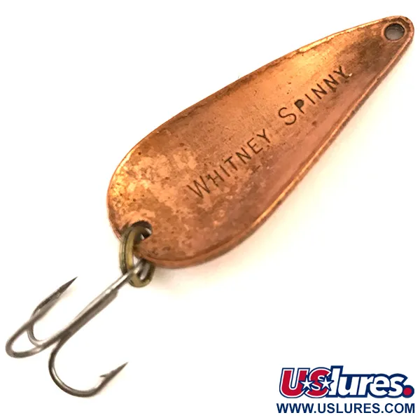 Whitney Spinny Cuillère, Cuivre, 9g, Modèle Vintage, #4803