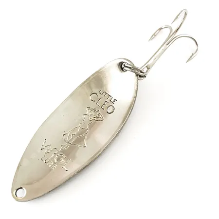 Acme Little Cleo (Hula Girl) Ondulante, Nickel/Bleu/Rouge, 14g, #4809