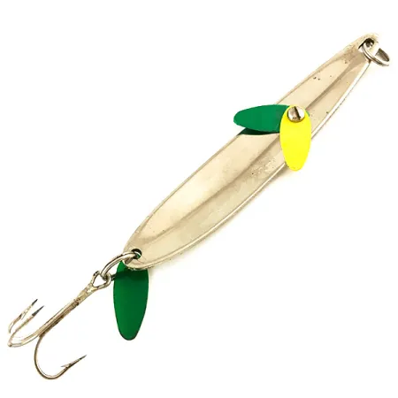 Bay de Noc Laker Taker UV Cuillère, Argent/Jaune UV, 21g, UV, #4811