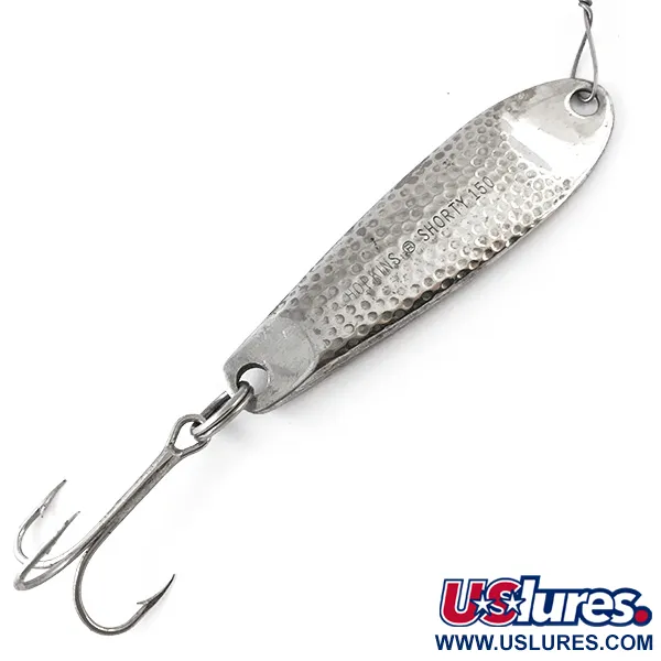 Hopkins Shorty 150 Cuillère, Nickel martelé, 42g, Émerillon, #4820