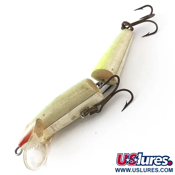 Rapala Jointed J-9 Leurre Articulé, Jaune, 7g, Balsa, #4822