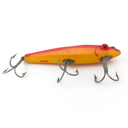 L&S MirrOlure Walker, Rouge/Jaune, 11g, Leurre de surface, #4823