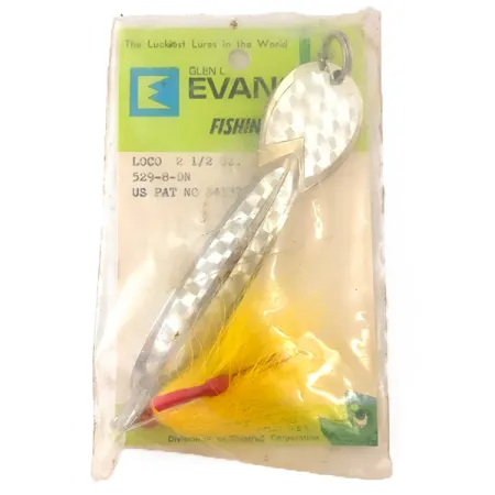 Glen Evans Loco 5 Cuillère, Nickel, 58g, Fini Holographique, #4826