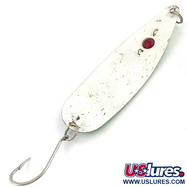 Eppinger Red Eye Evil Eye Cuillère, Jaune/Vert, 21g, UV, #4848