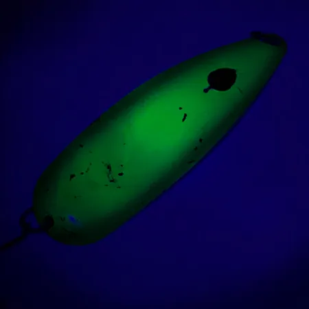 Eppinger Red Eye Evil Eye Cuillère, Jaune/Vert, 21g, UV, #4848