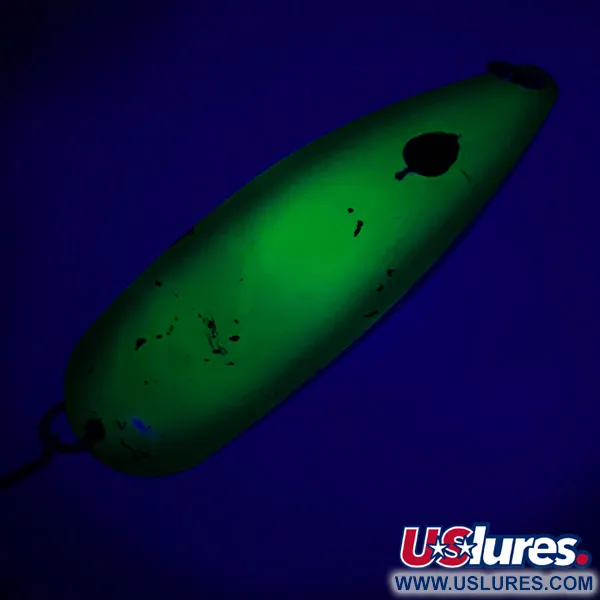 Eppinger Red Eye Evil Eye Cuillère, Jaune/Vert, 21g, UV, #4848