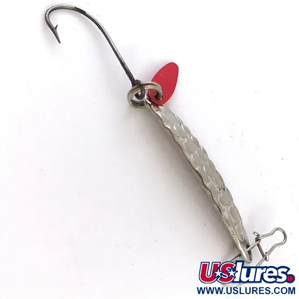 Bay de Noc Swedish Pimple Jig Vertical, Nickel martelé, 5g, #4856