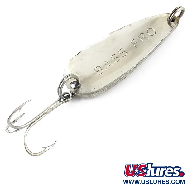 Bass Pro Shops Bass Pro Cuillère, Nickel, 17g, Vintage, #4872