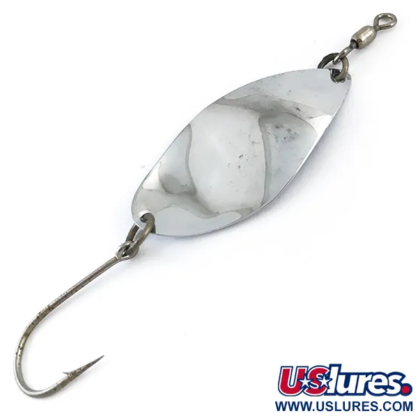 Cuillère Luhr Jensen Manistee 4, Nickel / Bleu, 14g, Simple, #4881