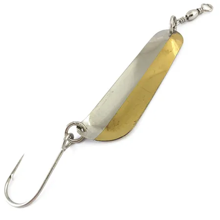 Pflueger Limper Flasher 7730 Cuillère, Or/Argent, 21g, Hameçon Simple, #4882