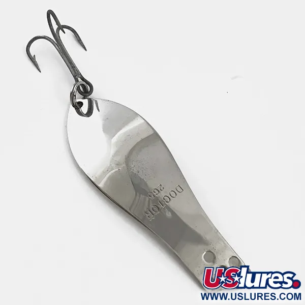 Prescott Spinner Little Doctor 265 Cuillère, Nickel / Or, 10g, #4904