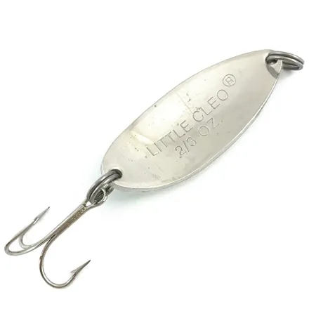 Acme Little Cleo Glow Cuillère, Blanc/Vert/Nickel, 19g, Glow, #4911