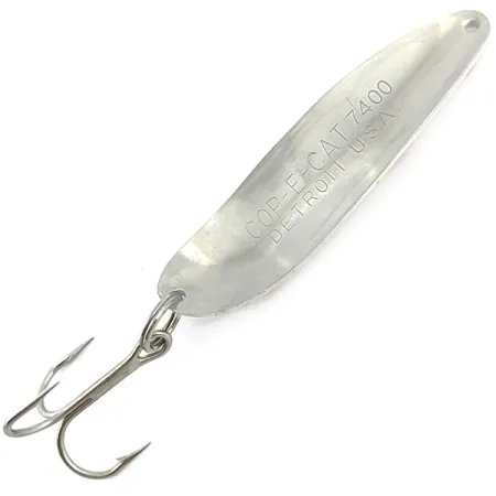 Eppinger Dardevle Cop-E-Cat 7400 Cuillère, Blanc/Nickel/Rouge UV, #4915