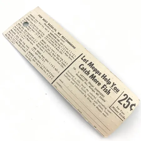 Mepps Aglia 0 Cuiller tournante, Or, 2,5g, Vintage, #4921