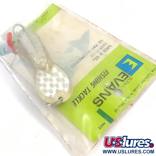 Loco Glen Evans Cuillère Ondulante, Nickel / Hologramme, 48g, #4926