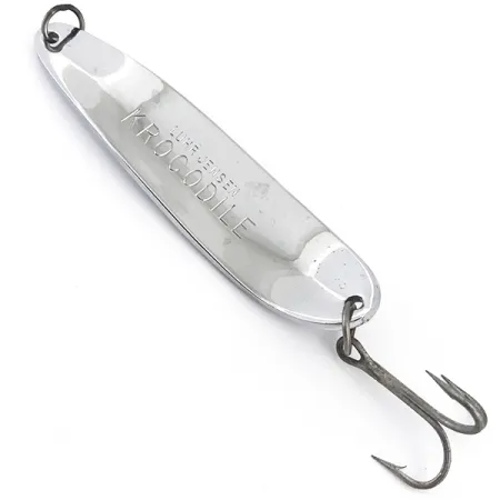 Luhr Jensen Krocodile Cuillère, Nickel, 94g, Longue distance, #4936