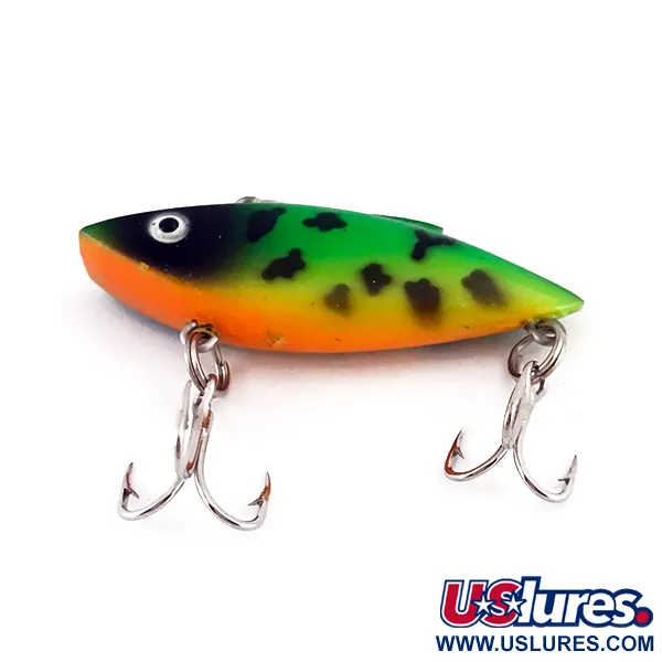 Bill Lewis Tiny-Trap Lipless Crankbait, Fire Tiger, 5.5g, Coulant, #4952