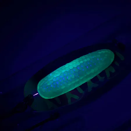 Blue Fox Rattlin Pixee Cuillère, Nickel / Vert Clair, 14g, #4957