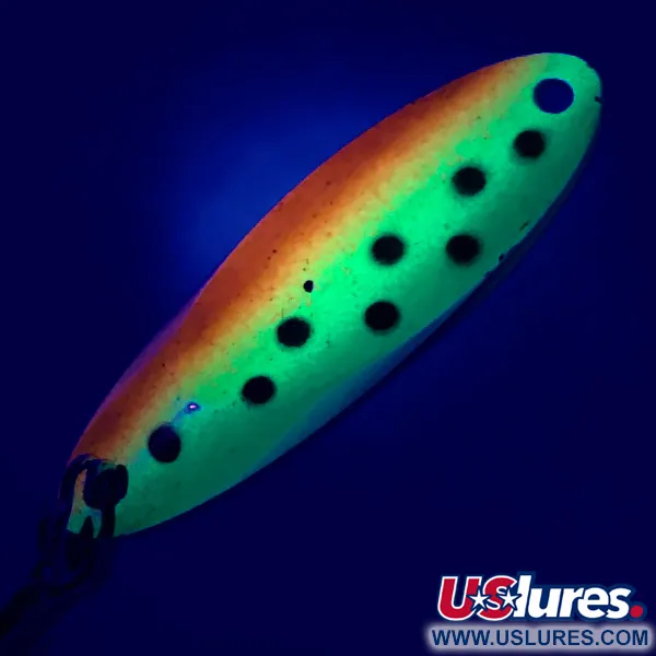 Acme Kastmaster UV Cuillère, Fire Tiger / Nickel, 7g, Réactif UV, #4978