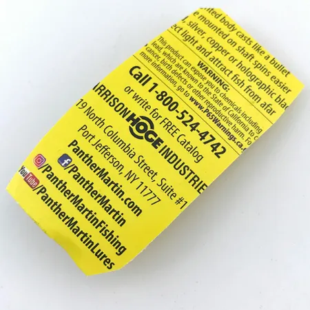 Panther Martin 2 Cuillère, Truite, 2,5g, Hameçon habillé, #4992