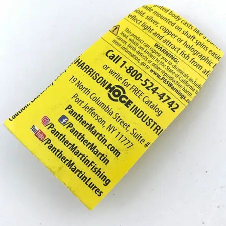 Panther Martin 2 Cuillère, Fire Tiger, 2.5g, Palette In-Line, #4993