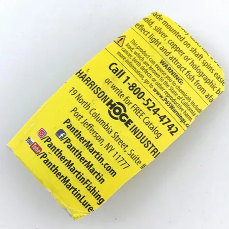 Panther Martin 4 UV Cuiller, Truite arc-en-ciel, 4g, Finition UV, #4996