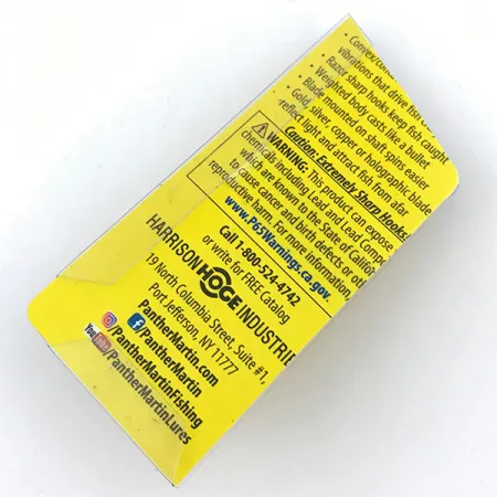 Panther Martin 6 Cuiller, Truite Arc-en-ciel, 6g, Palette In-line, #4999