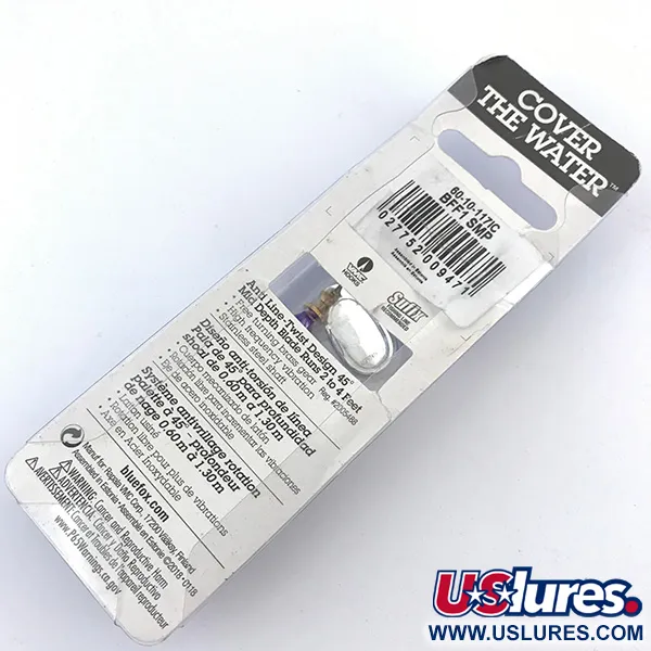 Blue Fox Super Vibrax 1 Cuillère, Argent, 4g, Corps Cloche, #5003