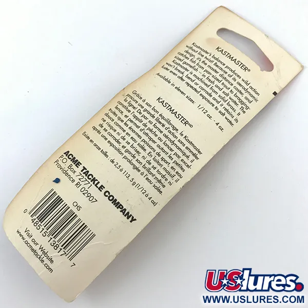 Cuillère Acme Kastmaster, Nickel / Hologramme, 10.5g, Lancer, #5044