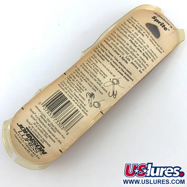 Johnson Sprite Cuillère ondulante, Or, 21g, Vintage, #5045