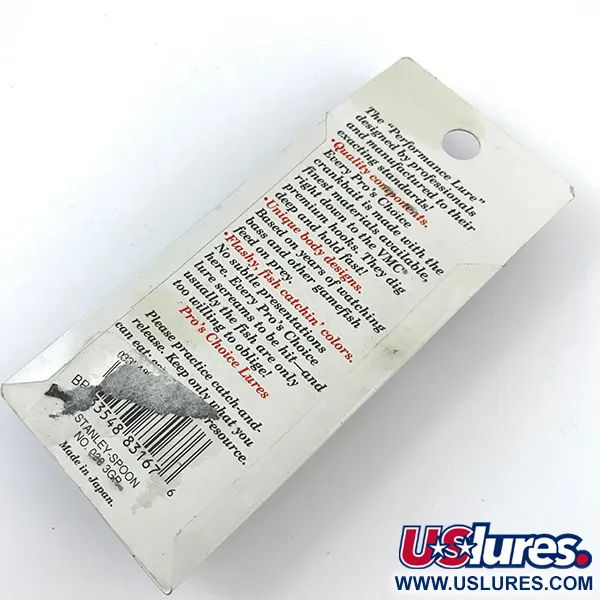 Stanley Jigs Cuillère, Rainbow Green / Nickel, 7g, Hameçon VMC, #5048