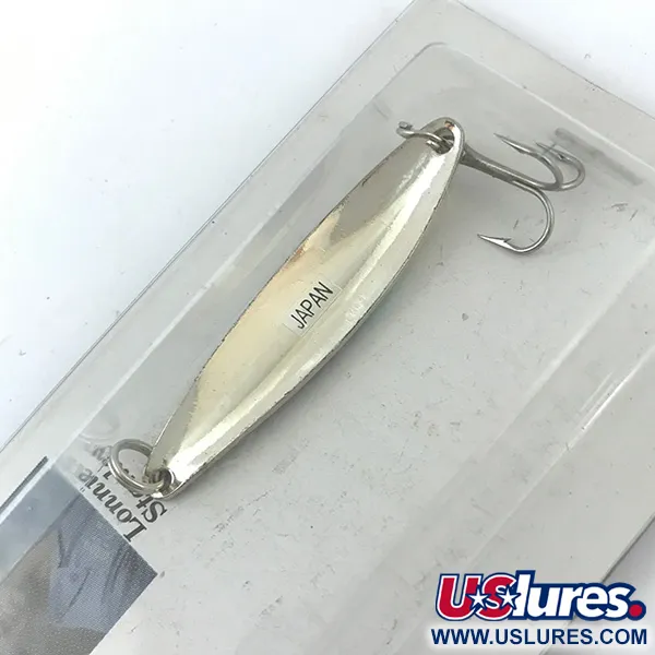 Stanley Jigs Cuillère, Rainbow Green / Nickel, 7g, Hameçon VMC, #5048