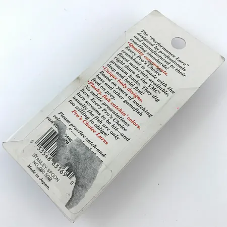 Stanley Jigs Stanley Spoon Cuiller, Or arc-en-ciel, 7g, #5049