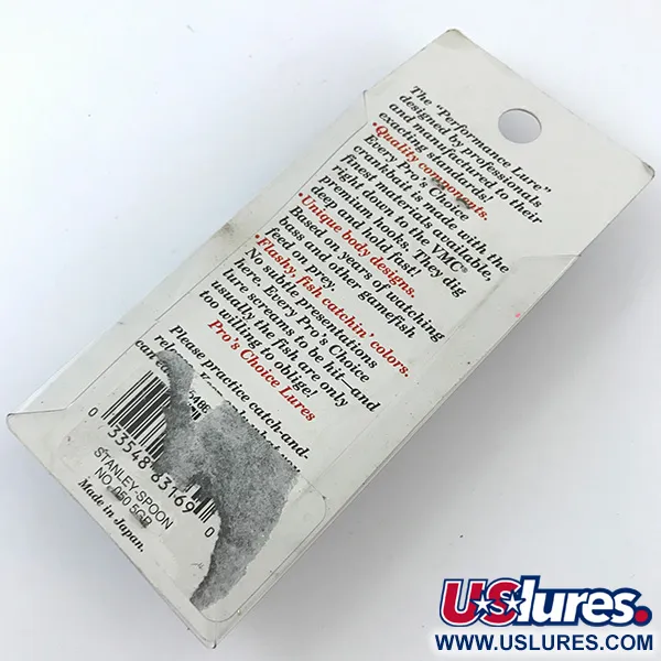 Stanley Jigs Stanley Spoon Cuiller, Or arc-en-ciel, 7g, #5049