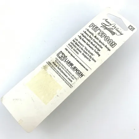 Luhr Jensen Tony Accetta Pet Spoon 14, Nickel, 7g, Anti-herbe, #5050