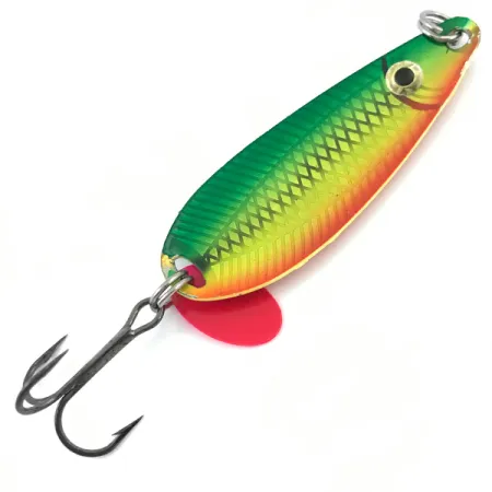 Cuillère Key Largo Syco Spoon, Rainbow Fish, 14g, Finition Prizm, #5057