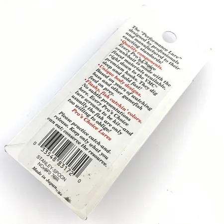 Stanley Jigs Cuillère, Or, 9g, Hameçon triple VMC, #5061