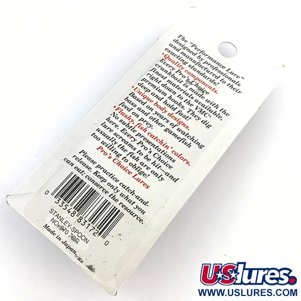 Stanley Jigs Stanley Spoon Cuillère, Or, 7g, Hameçon VMC, #5112