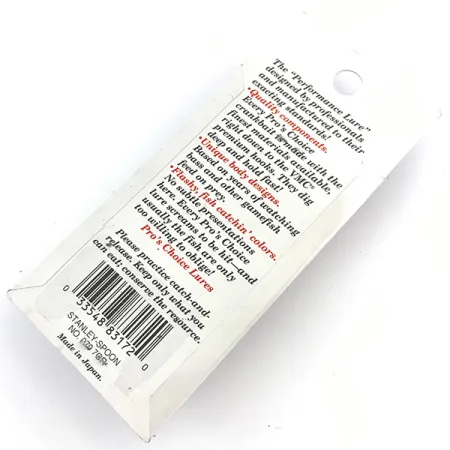 Stanley Jigs Stanley-Spoon Cuillère, Argent/Bleu Holo, 9g, #5063