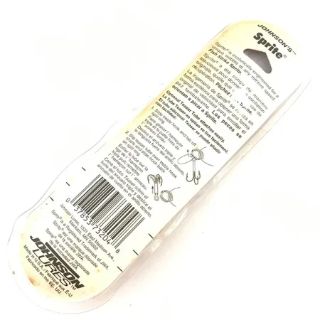 Johnson Sprite Cuillère, Nickel, 1/2oz, Wobble Action, #5065