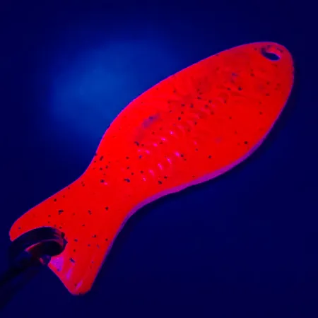 Al's gold fish UV Cuillère, Rose Fluorescent UV/Nickel, 4.5g, #5077