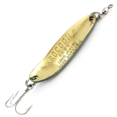 Cuiller Luhr Jensen Krocodile Die #3 UV, Fire Tiger/Or, 14g, #5085